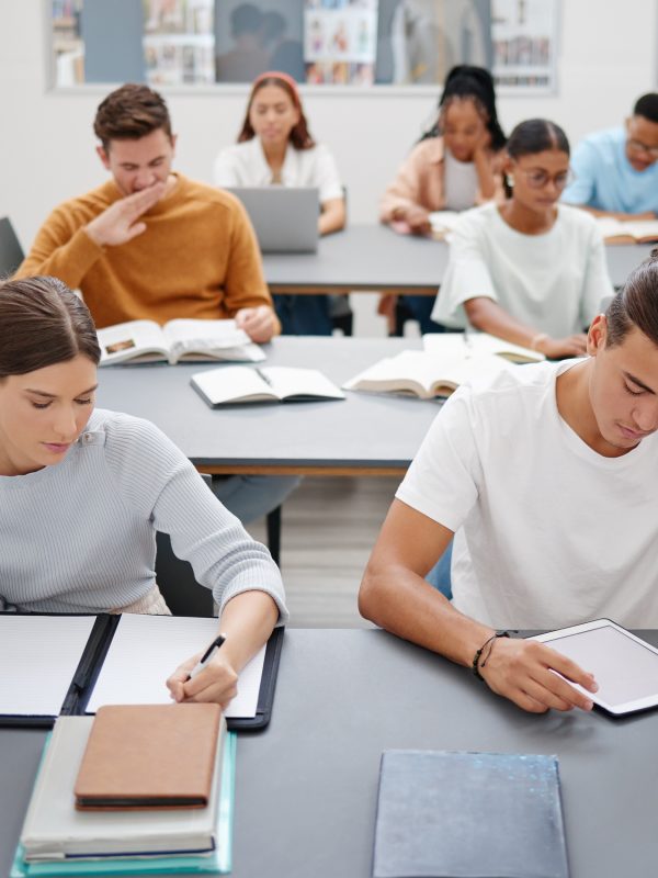 Students in training